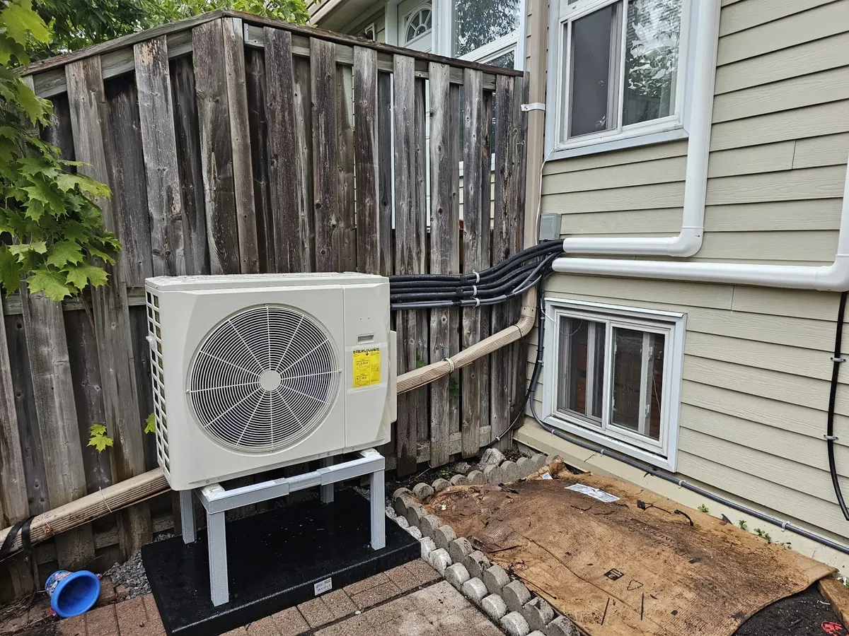Ductless Heat Pump Outdoor