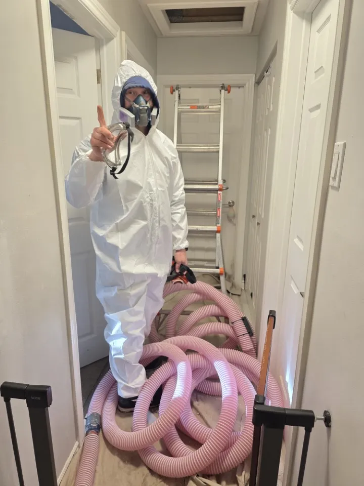 Attic Insulation Installation Process - Photo 2