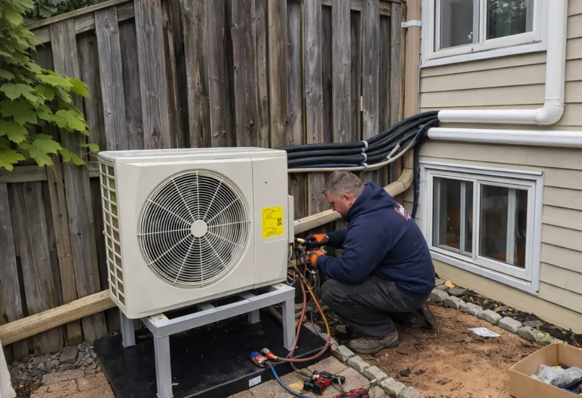 Carrier Furnace, Ductless Mini-Split & Whole-Home Humidifier Installation