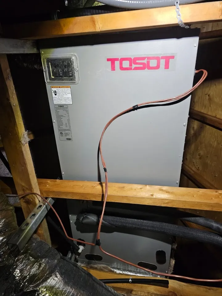 Attic Air Handler Installation