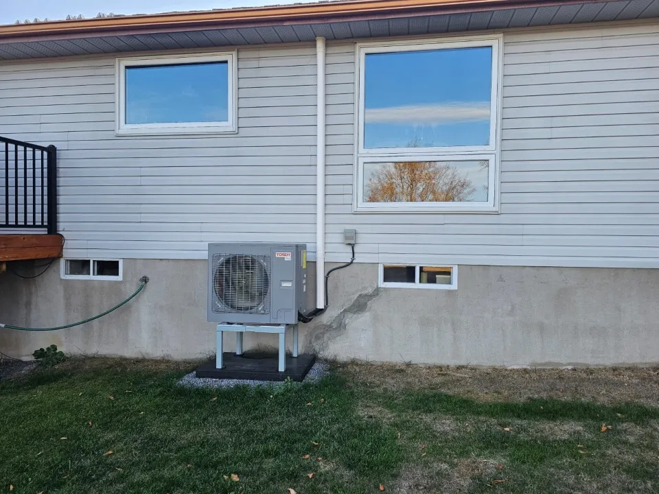 Elevated Outdoor Condenser